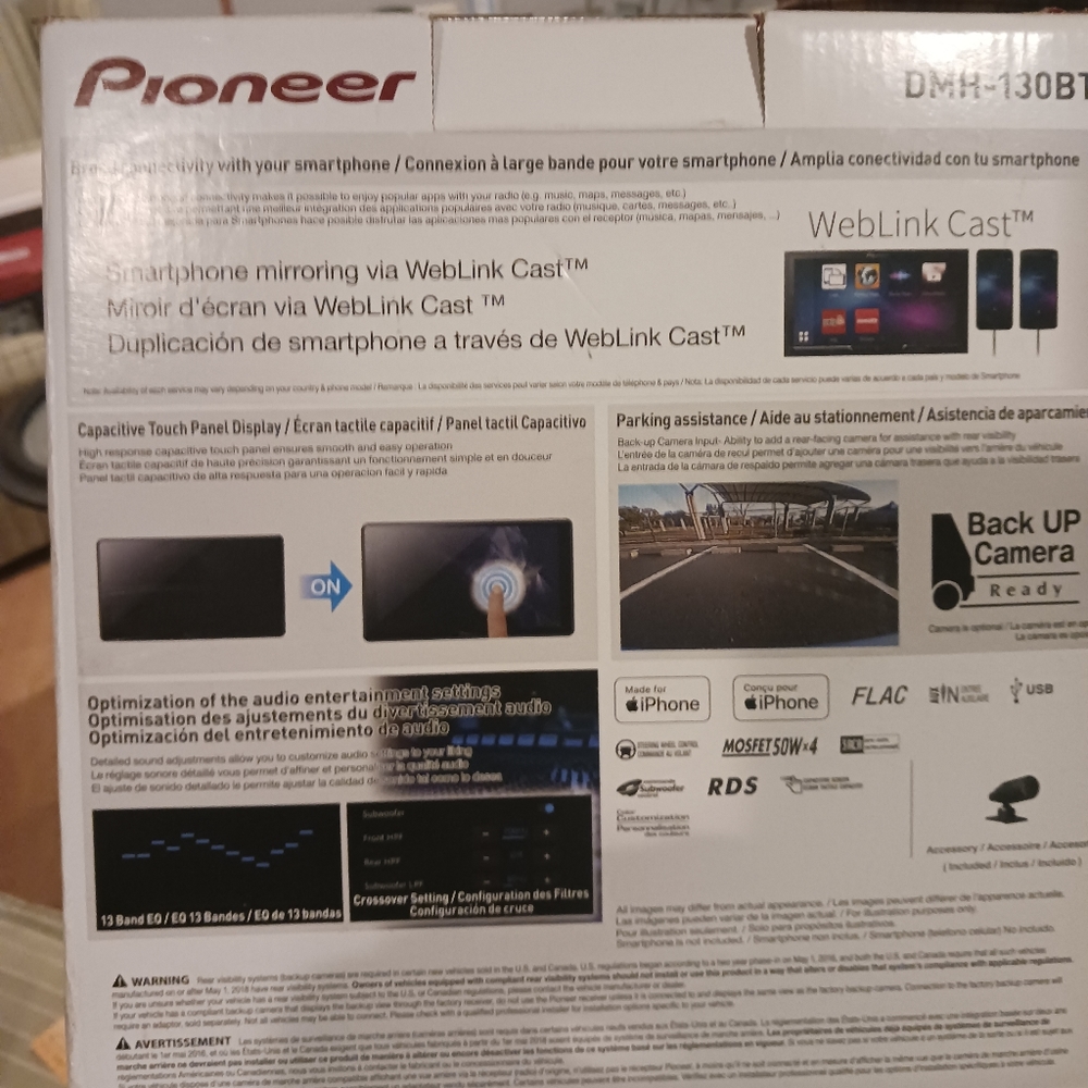 Car stereo receiver